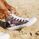 survivor ladies high top sneakers