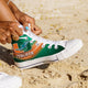 dolphins um ladies high top sneakers