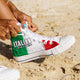 italian pride ladies high top sneakers