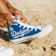 los angeles dodgers ladies high top sneakers