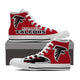 atlanta falcons ladies high top sneakers