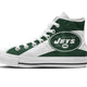 new york jets ladies high top sneakers