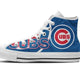 chicago cubs ladies high top sneakers