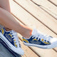 san diego chargers ladies low cut sneakers