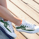 new york jets ladies low cut sneakers