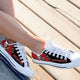 tampa bay buccaneers ladies low cut sneakers