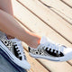 chicago white sox ladies low cut sneakers