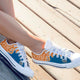 new york mets ladies low cut sneakers