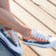 denver broncos ladies low cut sneakers