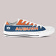 auburn tigers ladies low cut sneakers top