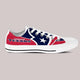 houston texans ladies low cut sneakers