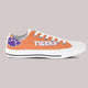 clemson tigers ladies low cut sneakers