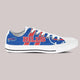 buffalo bills ladies low cut sneakers