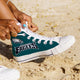 philadelphia eagles ladies high top sneakers
