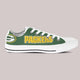 green bay packers ladies low cut sneakers