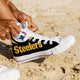 pittsburg steelers ladies high top sneakers